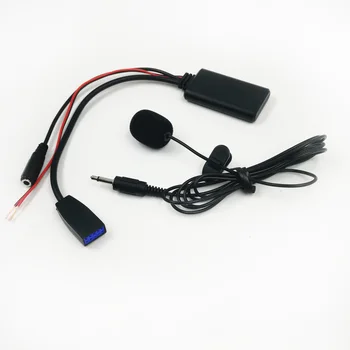 Biurlink Carro de Negócios CD 10-Pin Bluetooth 5.0 Aux Adaptador de Microfone mãos-livres para BMW E46 2002-2006 Negócios CD Changer