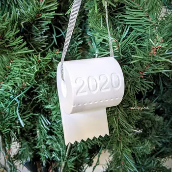 Ano Novo, Decoração 2021 Personalizado Sobreviveu A Família De Ornamento 2020 Feriado Do Natal, Decorações De Natal, Enfeites Decoração