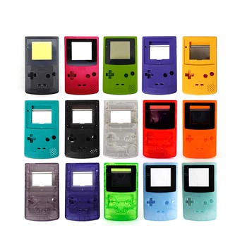 5pcs Para Game Boy Color de Substituição de Habitação Shell Para GBC Habitação Caso shell Plástico