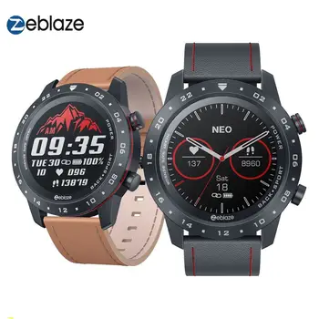 Zeblaze NEO 2 Smart Watch Bluetooth 5.0 frequência Cardíaca Pressão Arterial Smartwatch Multi-funcional de Rastreamento Passo da Tela de toque do Relógio