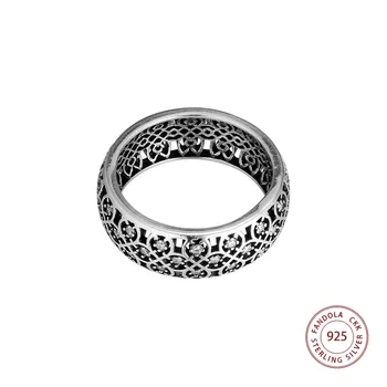 CKK Decorativos Anel de Prata 925 Clara CZ de Casamento Original Anéis para mulheres Prata 925 anillos mujer Jóias Finas