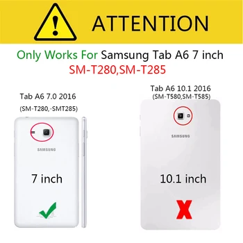 Para Samsung galaxy Tab Um A6 7.0