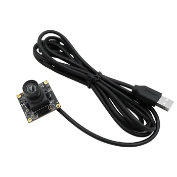 Sem Distorção de 8MP Sony IMX179 Manual de Foco Fixo Webcam UVC Plug Play não necessita de drivers USB do Módulo da Câmera para a Digitalização
