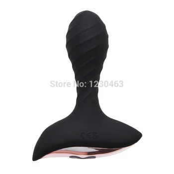 10 Velocidade Anal com Vibrador Recarregável USB Ânus Vibrador Plug anal Masculino Próstata Estimular Massager Sexo Anal Brinquedos Ponto G Para as Mulheres