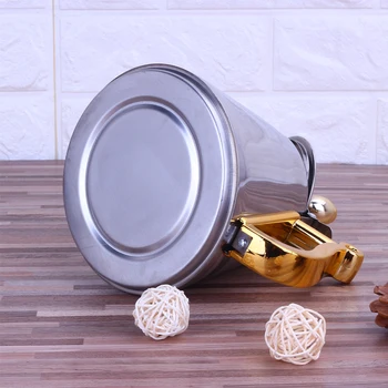 De aço inoxidável bule chaleira fogão de indução especial gongfu bule casa plana Com filtro de 1200ML