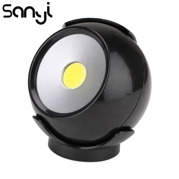 SANYI 3 Modos de Iluminação Noturna Portátil Luz da Lâmpada de LED de SABUGO de Trabalho de Luz de Lanternas de Alimentação por 3 pilhas AAA Lanterna para