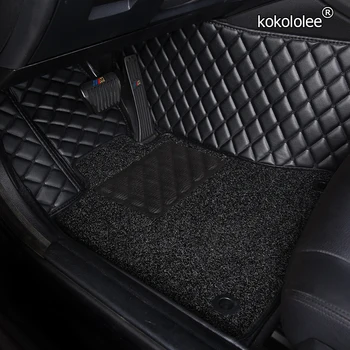 Kokololee tapete para carros Personalizados para Isuzu modelo D-MAX mu-X auto acessórios carro tapetes de pé