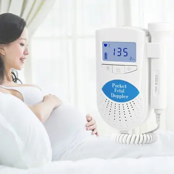 Mulher Grávida Doméstico, Nenhuma Radiação Fetal Movimento De Alta Sensibilidade Do Doppler De Detecção De Seguro Coração Fetal Aparelho