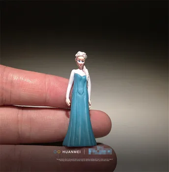 36piece 4,5 cm original muito pequeno Clássico Princesa Figura de ação Colecionáveis Modelo de Brinquedo