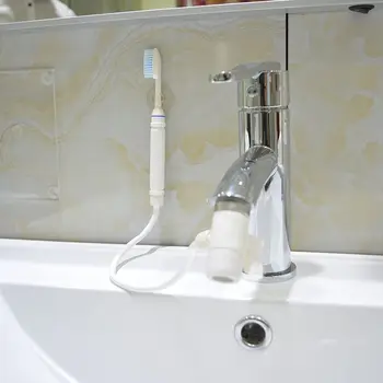 Cuidados De Água Irrigador Oral Uso Do Fio Dental Flosser Os Dentes Mais Jet Escova De Dentes Brancos