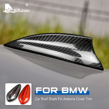 De Fibra de carbono de Barbatana de Tubarão Antena Tampa para a BMW F20 F21 F45 F46 F31 F34 G31 G32 F48 F39 G01 G02 F15 F85 G05 F16 F86 G07 Acessórios