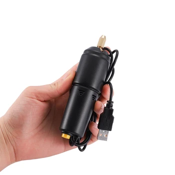 Mini Furadeira Elétrica Portátil Para Pérolas de Resina Epóxi Artesanato de Madeira Ferramentas 3 Brocas 5V USB Plug para DIY Jóias Ferramenta para Tomada de