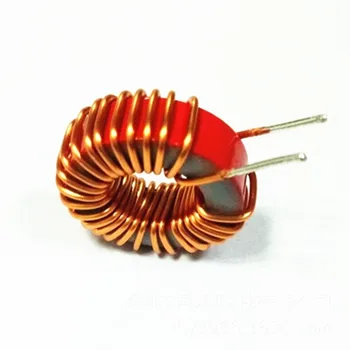 5Pcs T94-2 Núcleo de Pó de Ferro Vermelho Cinza Anel Magnético Indutância do Fio de Cobre de Diâmetro de 1,0 mm Indutância Capacidade 6UH Indutor