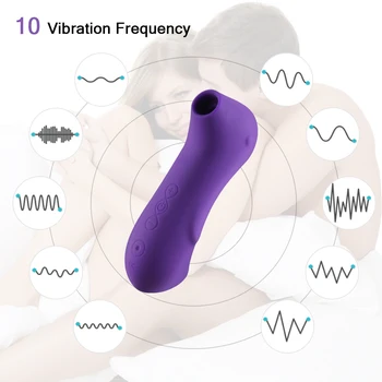 10 Velocidade de Chupar o Vibrador ponto G Clítoris Otário Brinquedos Sexuais para a Mulher Vaginal Buceta Mamilo Vibrador Estimulador Boquete Vibrador Adulto