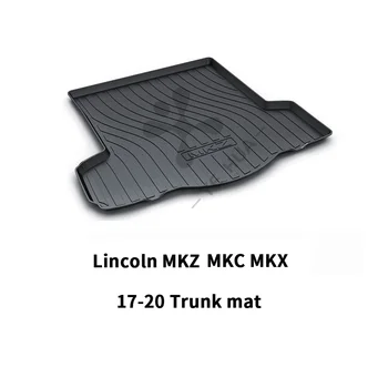 A b c d MKX MKC Preto Pesados de Carga Tapete-de Todos os Tempo Tronco de Proteção, Durável RÍGIDO TOP Fit Para Lincoln MKZ MKX MKC17-19