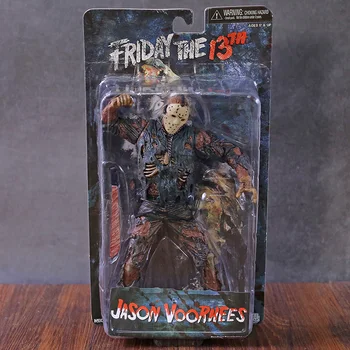 Filme de terror sexta-feira 13 Jason Voorhees PVC Figura de Ação NECA Coleção Toy Modelo