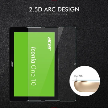 Vidro temperado Para Acer Iconia 10 B3 A30 B3-A30 A3-A40 A3 A40 de 10,1 polegadas 9H Ultra Fino Tablet Proteção de Vidro Temperado Filme