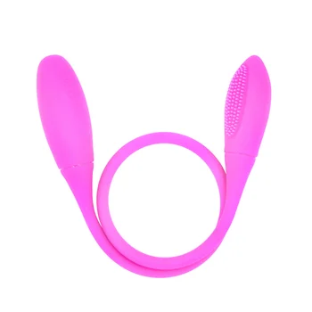 Fêmea de Carregamento USB de Cabeça Dupla Vibrador 7 Velocidades G-spot Vibrador Controlada Salto Sexo Ovos de Adultos Brinquedos Sexuais Para as Mulheres o Sexo Produto