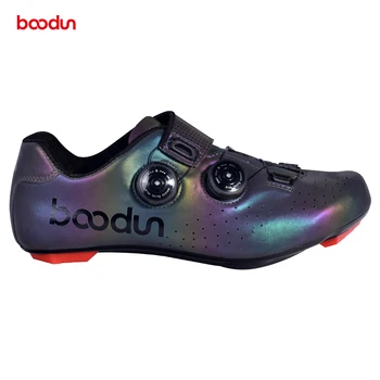 2020 Novos sapatos de ciclismo de estrada profissional de corrida de bicicleta de estrada de bicicleta, tênis deslumbrar cor ultraleve respirável auto-fecho sapatos