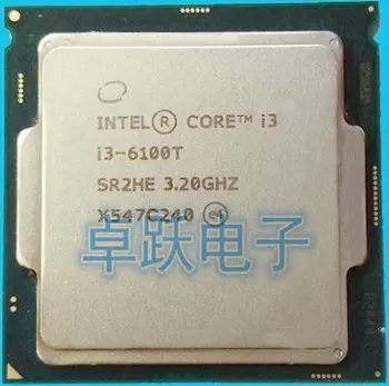 Intel original i3-6100t CPU i3 6100T Processador de 3,2 G 35W FCLGA1151 frete grátis
