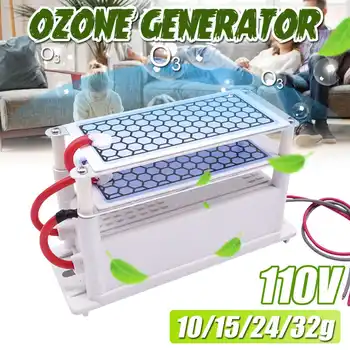 Gerador de ozônio 110V 10/15/24/32g Purificador de Ar Ozonizador Ozonator purificador de Ar Ozon Gerador Ozonizer Esterilização Odor