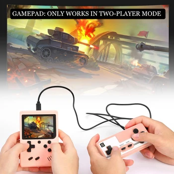 ALLOYSEED de 500 Jogos de Vídeo Retro, Consola de jogos Portátil de Bolso Mini Handheld Jogador de Jogo de Máquina de Presentes Para as Crianças Nostálgico Player