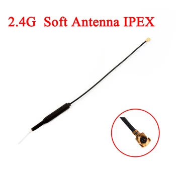 5 pcs 2,4 G Macio Antena IPX IPEX conector de Antena WIFI 2DB Ganho de Cobre de 10 cm para FPV Corrida drone receptor de Antena de Substituição