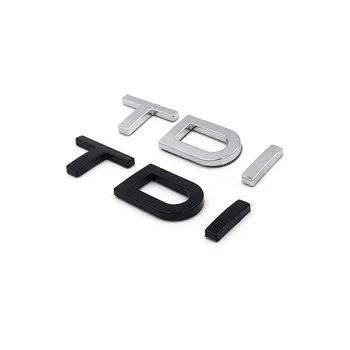 Chrome Letras para Audi A3 A4 A5 A6 A7 A8 A4L A6L A8L P3 P5 P7 P8 35TFSI 40TFSI 45TFSI 50TFSI 55TFSI TDI TFSI Emblemas Emblemas