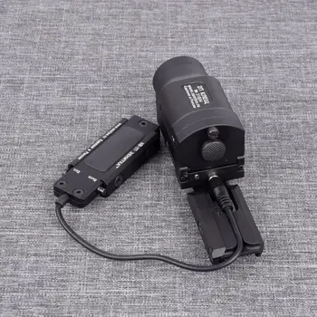 Novo AK-SD Arma da Lanterna elétrica do DIODO emissor de Arma de Ajuste de Luz Trilho 20mm Momentânea Com controle Remoto Interruptor de disparo Para a AK47 AK74 Caça-Acessórios