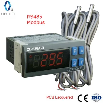 ZL-620A-R, RS485, Controlador de Temperatura, o Frio, o Controlador de armazenamento com Modbus, Lilytech