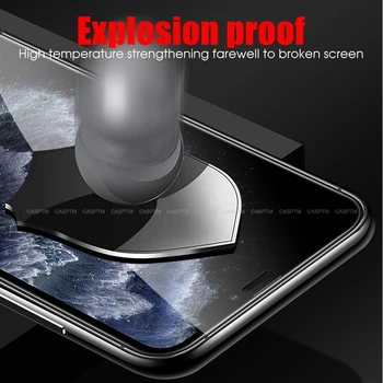 3PCS de Vidro Temperado Para o iPhone 12 11 Pro XS MAX XR X Protetor de Tela de Vidro Para o iPhone 7 8 6 6 Além de SE 2020 Mini Protectiv Filme