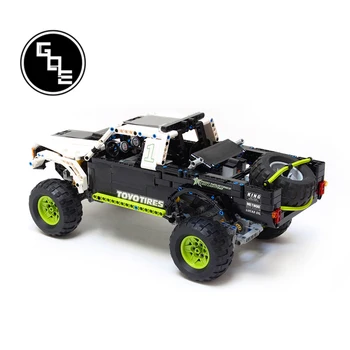 1007PCS Técnica série Bigfoot Caminhão, carro, veículo off-road MOC-3320 construção de blocos de tijolos de brinquedos para as crianças presentes