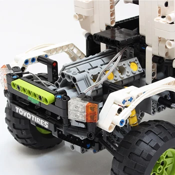 1007PCS Técnica série Bigfoot Caminhão, carro, veículo off-road MOC-3320 construção de blocos de tijolos de brinquedos para as crianças presentes