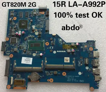 Para hp hp 15-R, G3 ZS050 LA-A992P laptop placa-mãe 775394-501 CPU I3 GT820M 2G DDR3 Teste de OK