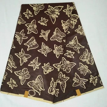 Nova Africano brocade fabric,borboleta Jacquard de Damasco,de alta qualidade bazin riche getzner de Tecido de 6 metros toda a NAB-2