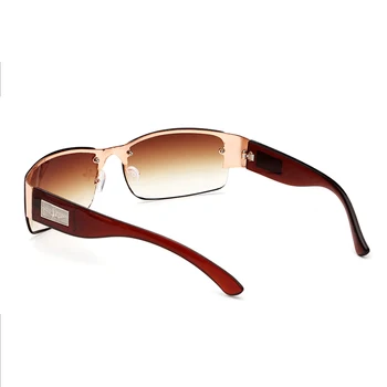 Homens Mulheres da Moda de Óculos de Marca de Designer Retrô Quadro Vintage Óculos de sol de Alta Qualidade UV400 Quadrado de Metal Armação Masculina óculos de sol