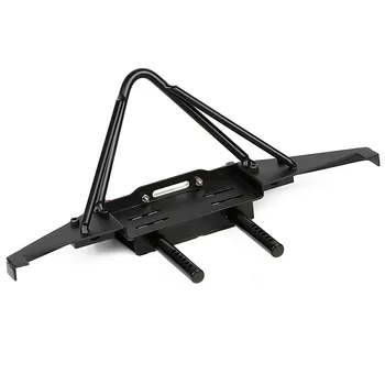 Metal Front Bumper with Winch Mount for 1/10 RC Crawler Axial SCX10 & SCX10 II 90046 Upgrade Parts