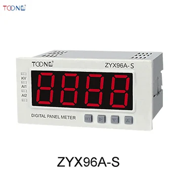 ZYX96A-S inversor sensor transmissor digital de exibição 4-20MA, 0-10V entrada