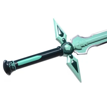 Sword Art Online SÃO 80cm 1:1 Asuna Arma Figura de Ação Kirigaya Kazuto Elucidator/Dark Repulser Cosplay Espada de Espuma PU Crianças Brinquedo