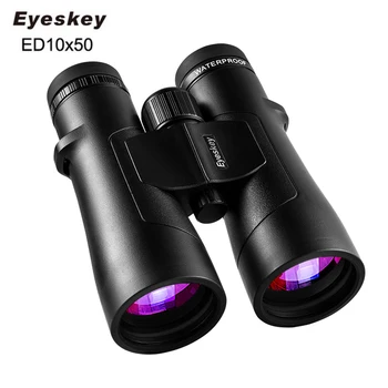 Eyeskey ED Binóculos 10x50 lll Visão Noturna à prova d'água Super-Multi-Revestimento Bak4 Prisma Óptica de Alta Potência do Telescópio Para a Caça