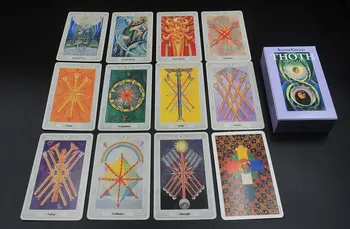 Jogos de tabuleiro, Cartas de Tarô de Thoth Bruxaria fontes de Adivinhação para Adultos e Crianças Brincando Cartão