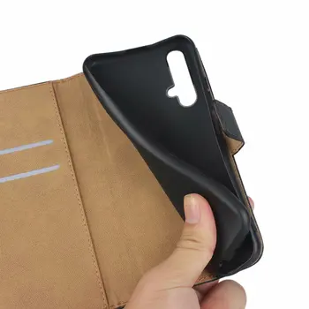 Premium Couro Flip Cover Luxo Carteira de caso para o Huawei Nova 5T titular do cartão de estojo telemóvel shell GG