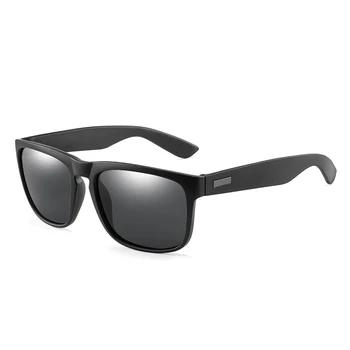 O Design da marca Óculos de sol Polarizados Clássico Revestimento do sexo Masculino Praça Óculos de sol dos Homens de Condução de óculos de Sol UV400 Tons gafas de sol