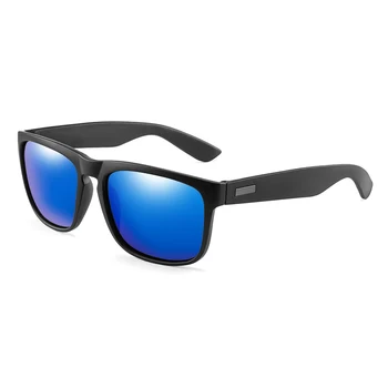 O Design da marca Óculos de sol Polarizados Clássico Revestimento do sexo Masculino Praça Óculos de sol dos Homens de Condução de óculos de Sol UV400 Tons gafas de sol