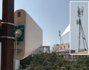 12 dbi de Ganho de Antena Celular 698~2700mhz Telefone Celular Reforço de Sinal de Antena GSM 3G 4G LTE Antena Log Periódica Antena Externa