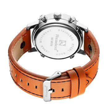 Top de marcas de Luxo Retrô Digital Led de Homens Relógio Mens Relógios de Quartzo Relógio masculino Masculino Relógio Impermeável Relógio de Pulso Saat Relojes