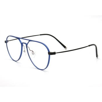 Alumínio De Óculos De Sol Estilo De Moldura Óptica Prescrição Homens De Olhos De Gato-Piloto De Óculos Óculos De Desporto Espetáculo 8044
