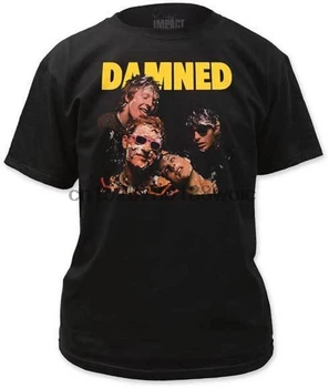 O Damned Damned T-Shirt S M L Xl 2Xl Nova Marca de T-Shirt Oficial