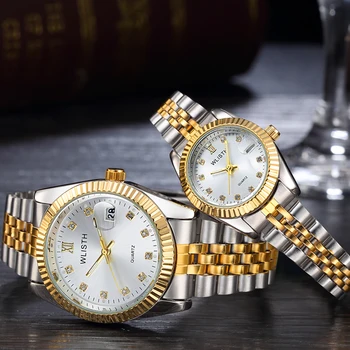 Casal Assistir 2019 Mens Relógios as melhores marcas de Luxo do Relógio de Quartzo Mulheres Relógio Vestido das Senhoras relógio de Pulso de Moda Casual amantes de Relógio