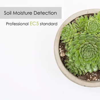 HHCC Versão Global Flora Monitor Digital de Grama Flor de Cuidados de Temperatura de Água do Solo de Luz Inteligente Testador de Sensor para Plantas de Jardim